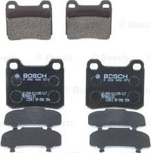 BOSCH 0 986 466 871 - Kit de plaquettes de frein, frein à disque cwaw.fr