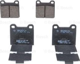 BOSCH 0 986 466 302 - Kit de plaquettes de frein, frein à disque cwaw.fr