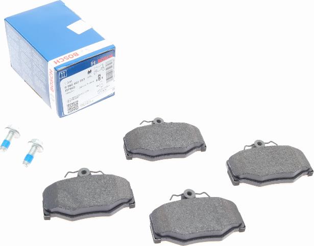 BOSCH 0 986 460 993 - Kit de plaquettes de frein, frein à disque cwaw.fr