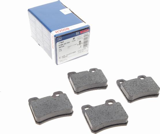 BOSCH 0 986 460 955 - Kit de plaquettes de frein, frein à disque cwaw.fr