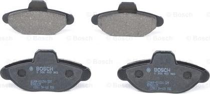 BOSCH 0 986 460 968 - Kit de plaquettes de frein, frein à disque cwaw.fr