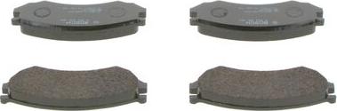 BOSCH 0 986 460 981 - Kit de plaquettes de frein, frein à disque cwaw.fr