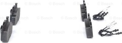 BOSCH 0 986 460 983 - Kit de plaquettes de frein, frein à disque cwaw.fr