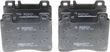 BOSCH 0 986 460 976 - Kit de plaquettes de frein, frein à disque cwaw.fr