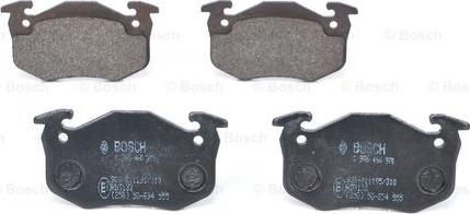 BOSCH 0 986 460 970 - Kit de plaquettes de frein, frein à disque cwaw.fr