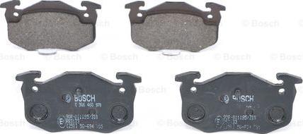 BOSCH 0 986 460 970 - Kit de plaquettes de frein, frein à disque cwaw.fr