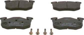 BOSCH 0 986 461 149 - Kit de plaquettes de frein, frein à disque cwaw.fr