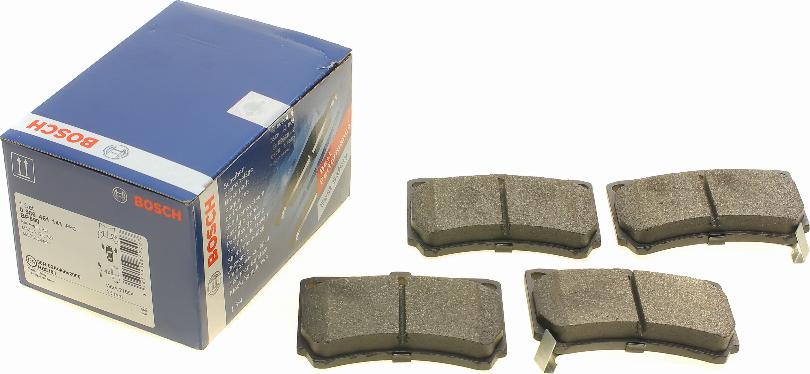 BOSCH 0 986 461 141 - Kit de plaquettes de frein, frein à disque cwaw.fr