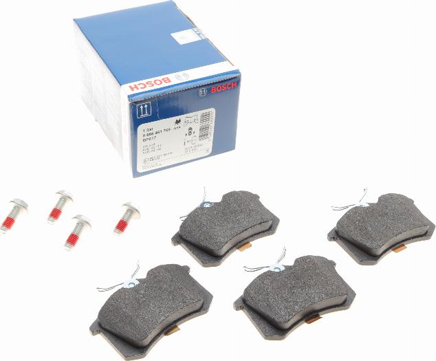 BOSCH 0 986 461 769 - Kit de plaquettes de frein, frein à disque cwaw.fr