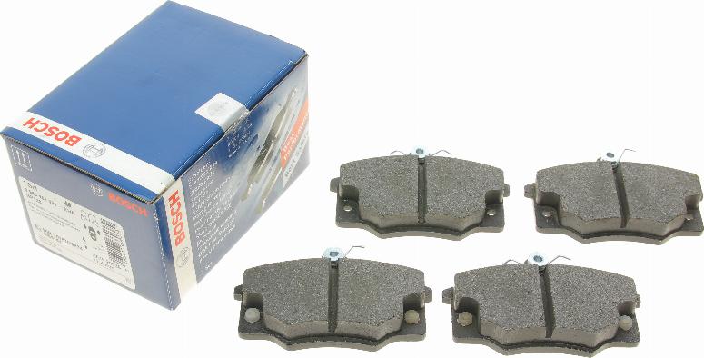 BOSCH 0986468380 - Kit de plaquettes de frein, frein à disque cwaw.fr