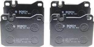 BOSCH 0 986 462 803 - Kit de plaquettes de frein, frein à disque cwaw.fr