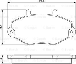 Valeo 604059 - Kit de plaquettes de frein, frein à disque cwaw.fr