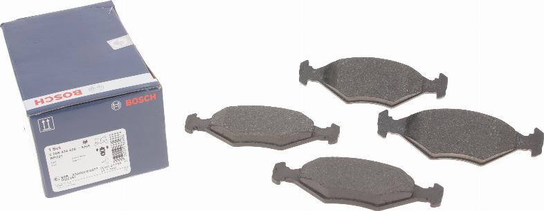 BOSCH 0 986 424 458 - Kit de plaquettes de frein, frein à disque cwaw.fr