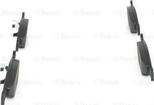 BOSCH 0 986 424 458 - Kit de plaquettes de frein, frein à disque cwaw.fr