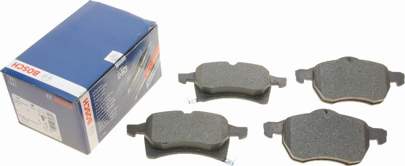 BOSCH 0 986 424 457 - Kit de plaquettes de frein, frein à disque cwaw.fr