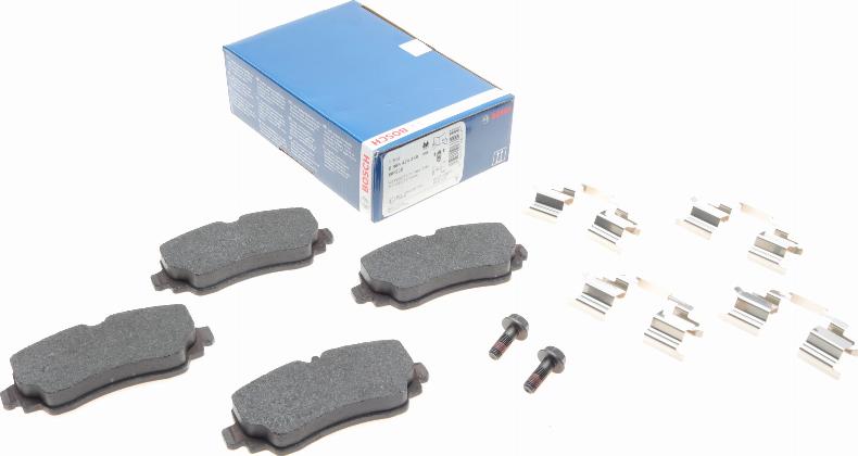 BOSCH 0 986 424 469 - Kit de plaquettes de frein, frein à disque cwaw.fr