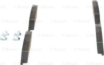 BOSCH 0 986 424 465 - Kit de plaquettes de frein, frein à disque cwaw.fr