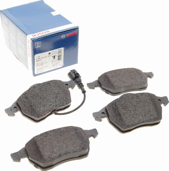 BOSCH 0 986 424 460 - Kit de plaquettes de frein, frein à disque cwaw.fr