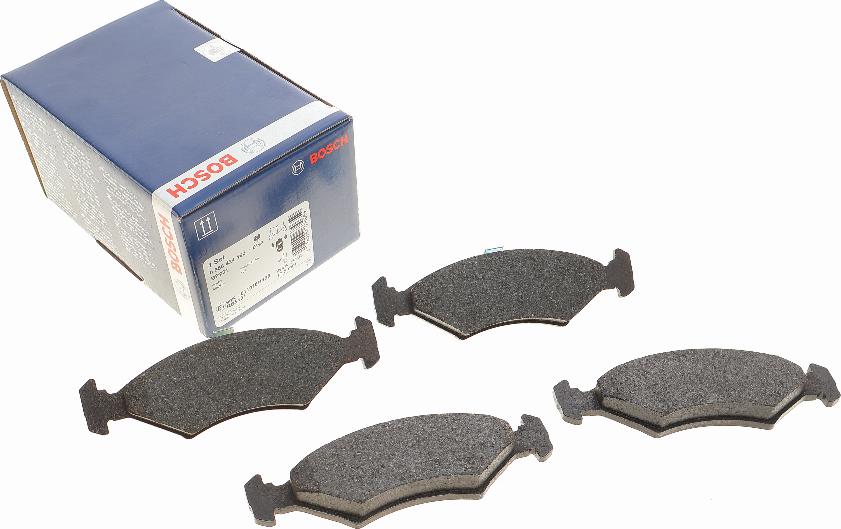 BOSCH 0 986 424 462 - Kit de plaquettes de frein, frein à disque cwaw.fr