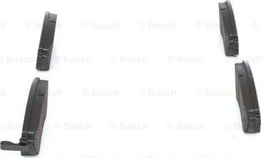 BOSCH 0 986 424 489 - Kit de plaquettes de frein, frein à disque cwaw.fr