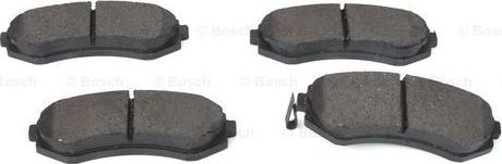 BOSCH 0 986 424 489 - Kit de plaquettes de frein, frein à disque cwaw.fr