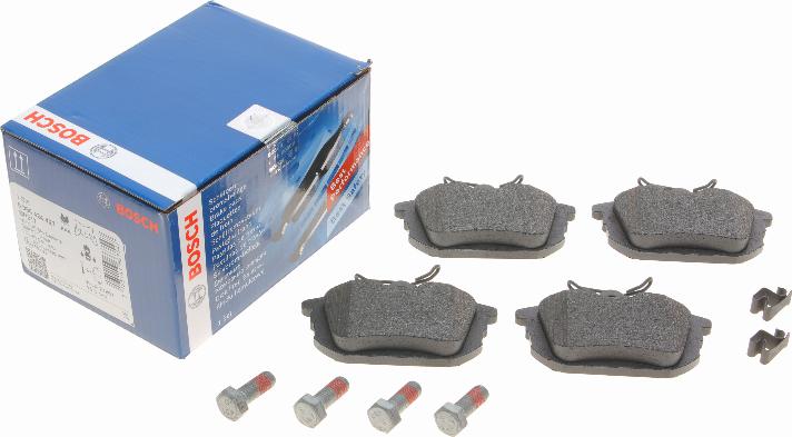 BOSCH 0 986 424 427 - Kit de plaquettes de frein, frein à disque cwaw.fr