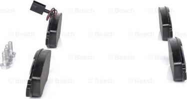 BOSCH 0 986 424 595 - Kit de plaquettes de frein, frein à disque cwaw.fr