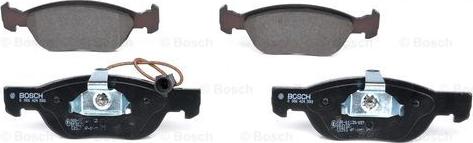 BOSCH 0986424593 - Kit de plaquettes de frein, frein à disque cwaw.fr