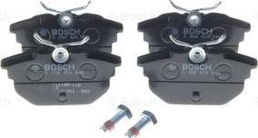 BOSCH 0 986 424 545 - Kit de plaquettes de frein, frein à disque cwaw.fr