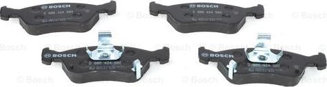 BOSCH 0 986 424 560 - Kit de plaquettes de frein, frein à disque cwaw.fr