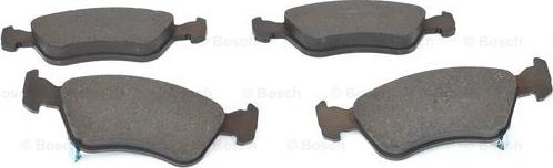 BOSCH 0 986 424 560 - Kit de plaquettes de frein, frein à disque cwaw.fr