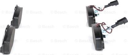 BOSCH 0 986 424 507 - Kit de plaquettes de frein, frein à disque cwaw.fr