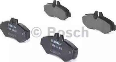 BOSCH 986424516 - Kit de plaquettes de frein, frein à disque cwaw.fr