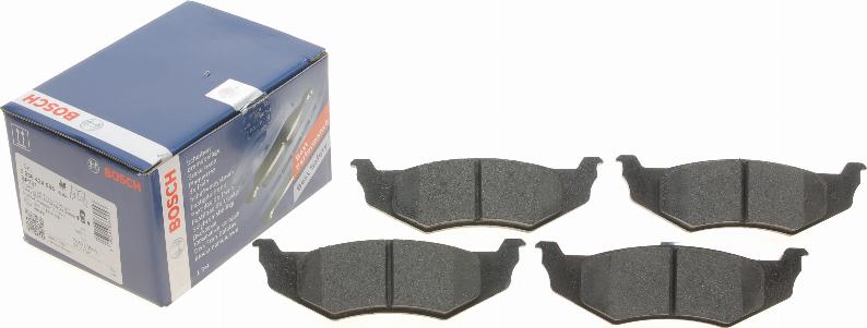 BOSCH 0 986 424 585 - Kit de plaquettes de frein, frein à disque cwaw.fr