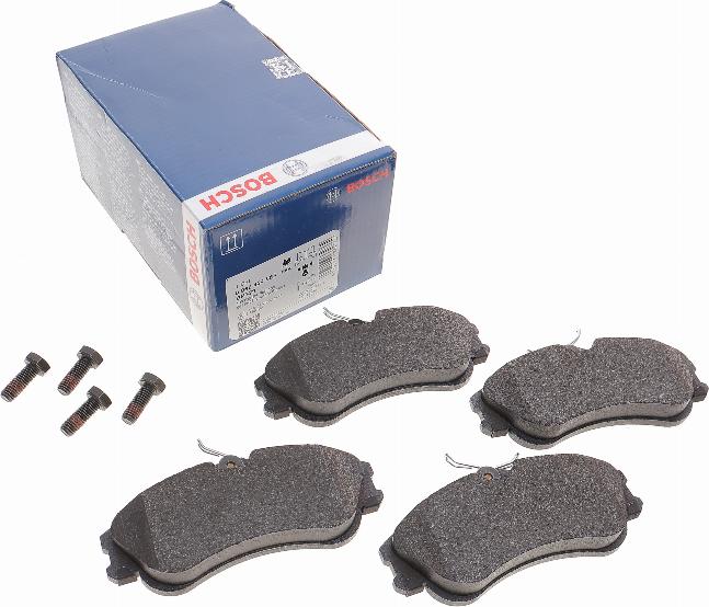 BOSCH 0 986 424 583 - Kit de plaquettes de frein, frein à disque cwaw.fr