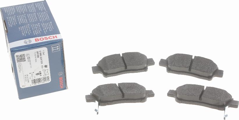 BOSCH 0 986 424 535 - Kit de plaquettes de frein, frein à disque cwaw.fr