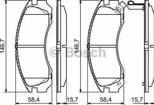 Remsa 354 02 - Kit de plaquettes de frein, frein à disque cwaw.fr