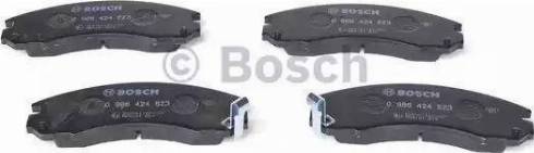 BOSCH 986424377 - Kit de plaquettes de frein, frein à disque cwaw.fr