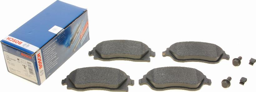 BOSCH 0 986 424 527 - Kit de plaquettes de frein, frein à disque cwaw.fr