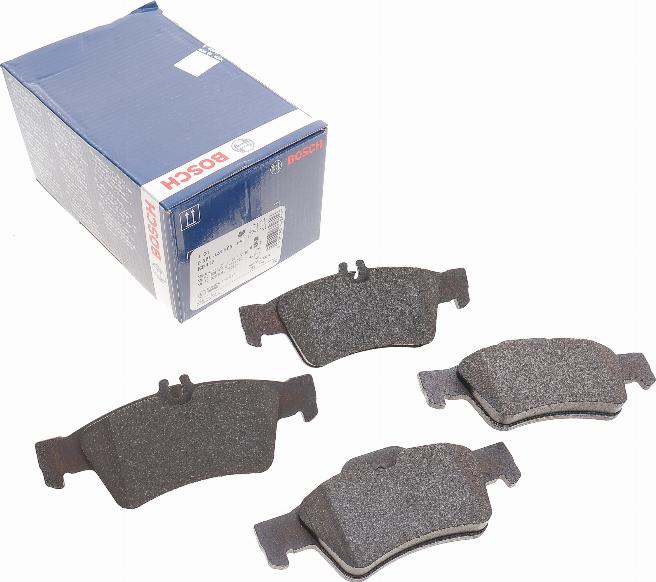 BOSCH 0 986 424 699 - Kit de plaquettes de frein, frein à disque cwaw.fr