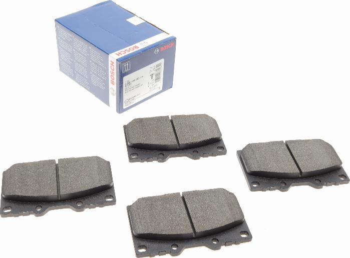 BOSCH 0 986 424 640 - Kit de plaquettes de frein, frein à disque cwaw.fr