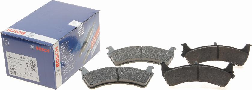 BOSCH 0 986 424 655 - Kit de plaquettes de frein, frein à disque cwaw.fr