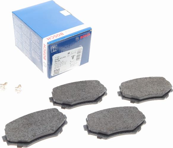 BOSCH 0 986 424 669 - Kit de plaquettes de frein, frein à disque cwaw.fr