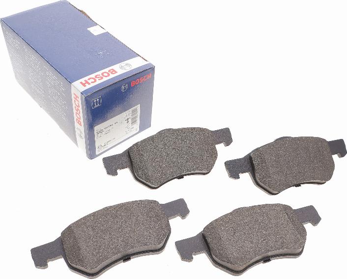 BOSCH 0 986 424 668 - Kit de plaquettes de frein, frein à disque cwaw.fr