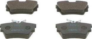 BOSCH 0 986 424 603 - Kit de plaquettes de frein, frein à disque cwaw.fr