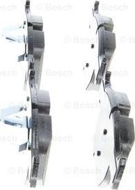 BOSCH 0 986 424 687 - Kit de plaquettes de frein, frein à disque cwaw.fr