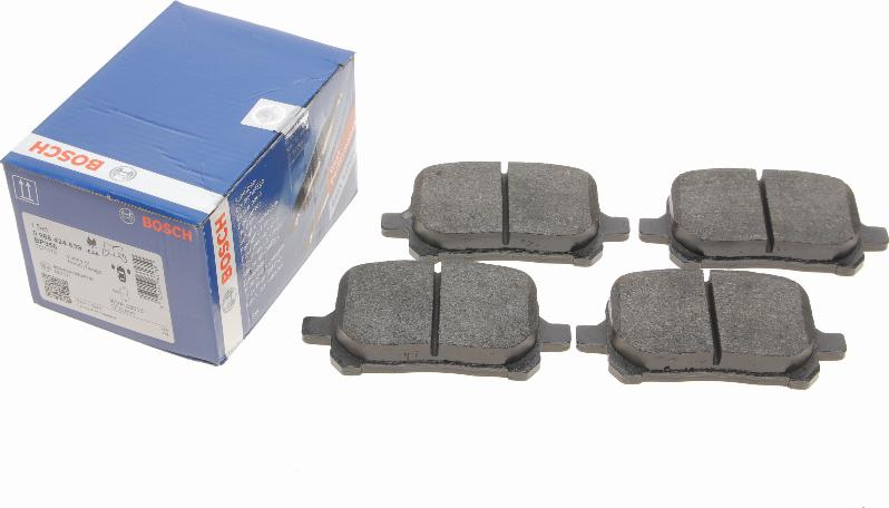 BOSCH 0 986 424 639 - Kit de plaquettes de frein, frein à disque cwaw.fr