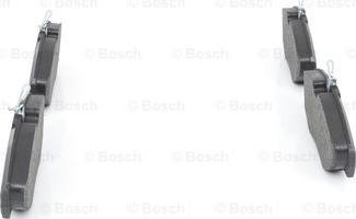 BOSCH 0 986 424 636 - Kit de plaquettes de frein, frein à disque cwaw.fr