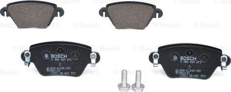 BOSCH 0 986 424 671 - Kit de plaquettes de frein, frein à disque cwaw.fr