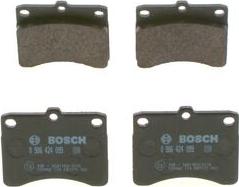 BOSCH 0 986 424 099 - Kit de plaquettes de frein, frein à disque cwaw.fr